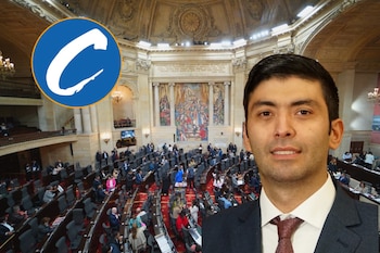Nicolás Barguil es principal candidato a la presidencia de la Cámara para el periodo legislativo de 2026-2027 - crédito Partido Conservador/Colprensa