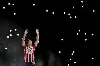 El posible fichaje de Chicharito sería un impulso mediático y económico para el Atlante en la Liga MX. REUTERS/Ivan Arias