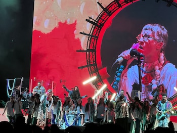 Aterciopelados llevó invitados y canciones de tres décadas al Movistar Arena de Bogotá - crédito Infobae Colombia