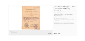 La licencia internacional para conducir