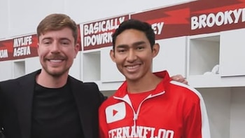 El salvadoreño Fernanfloo hace historia en el video épico de MrBeast junto a 50 leyendas de YouTube