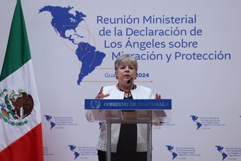 Alicia Bárcena, canciller mexicana en