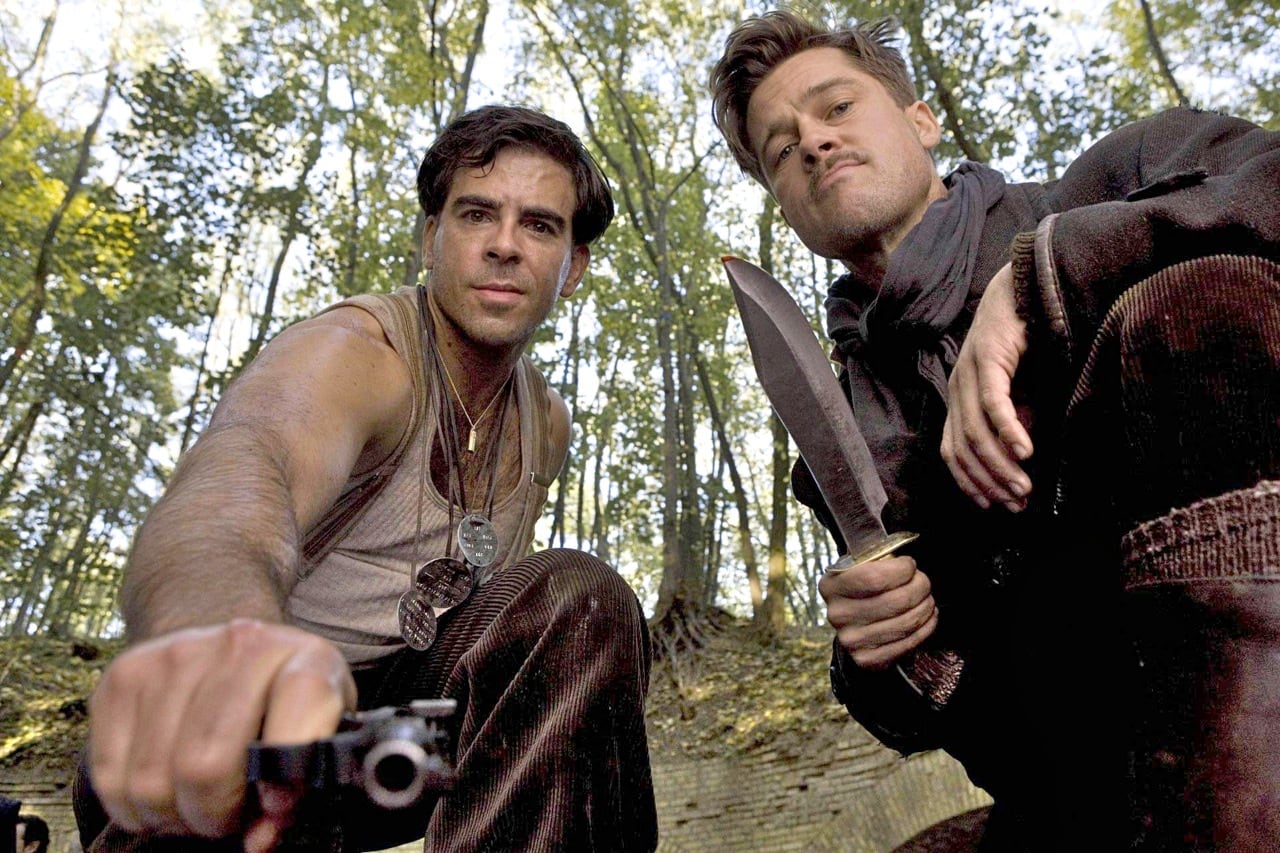 Brad Pitt protagonizó una divertida anécdota durante el rodaje de Bastardos sin gloria al sorprenderse por el olor corporal de su compañero Eli Roth