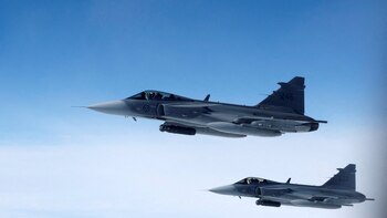 Cazas de la OTAN derribaron un dron sobre Lituania: "Defenderemos nuestro espacio aéreo"