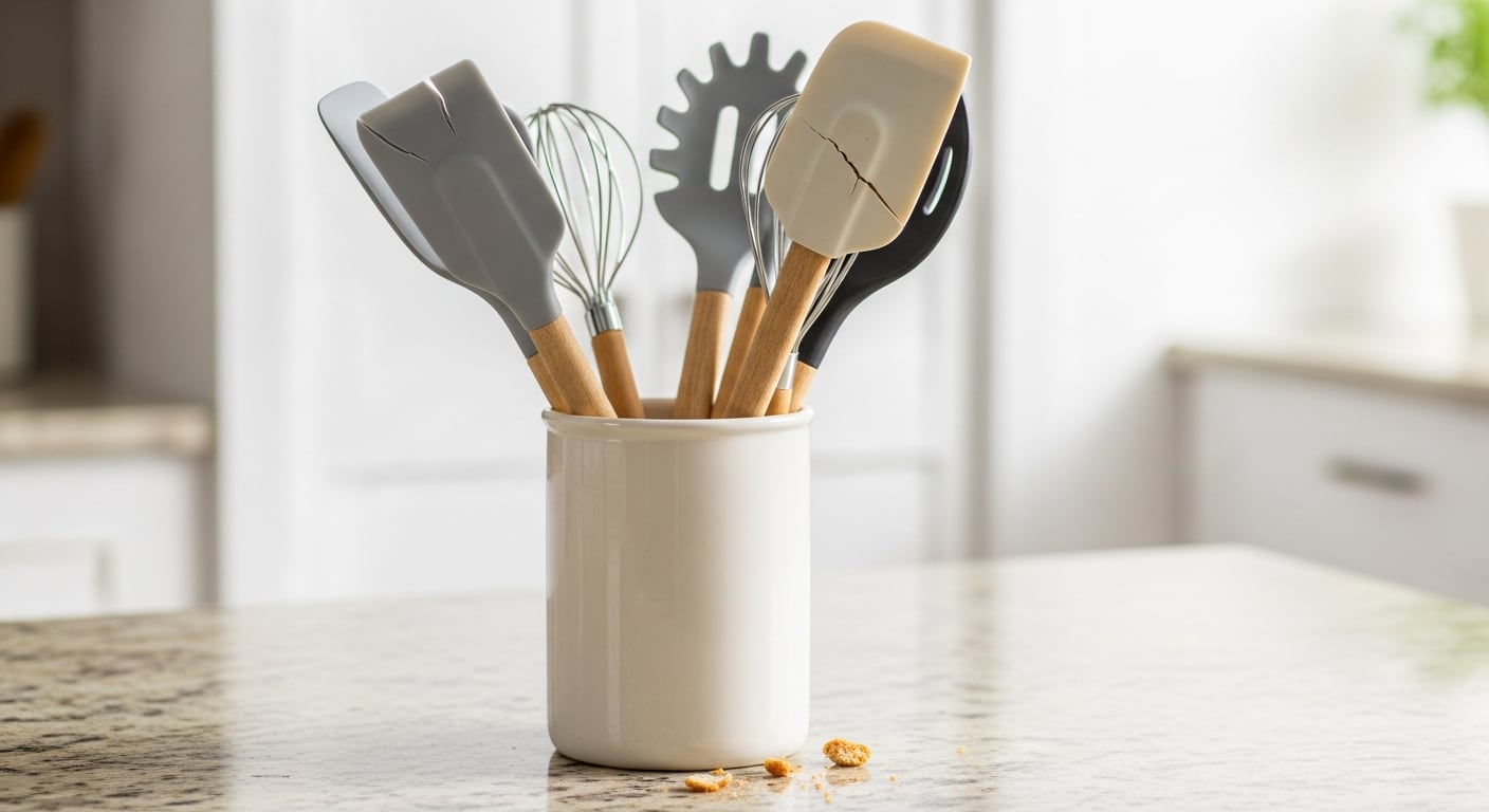 El mantenimiento y la vigilancia constante del estado de los utensilios de cocina son fundamentales para la prevención de infecciones alimentarias en el hogar (Imagen Ilustrativa Infobae)