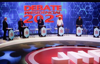 Los candidatos que debatieron en