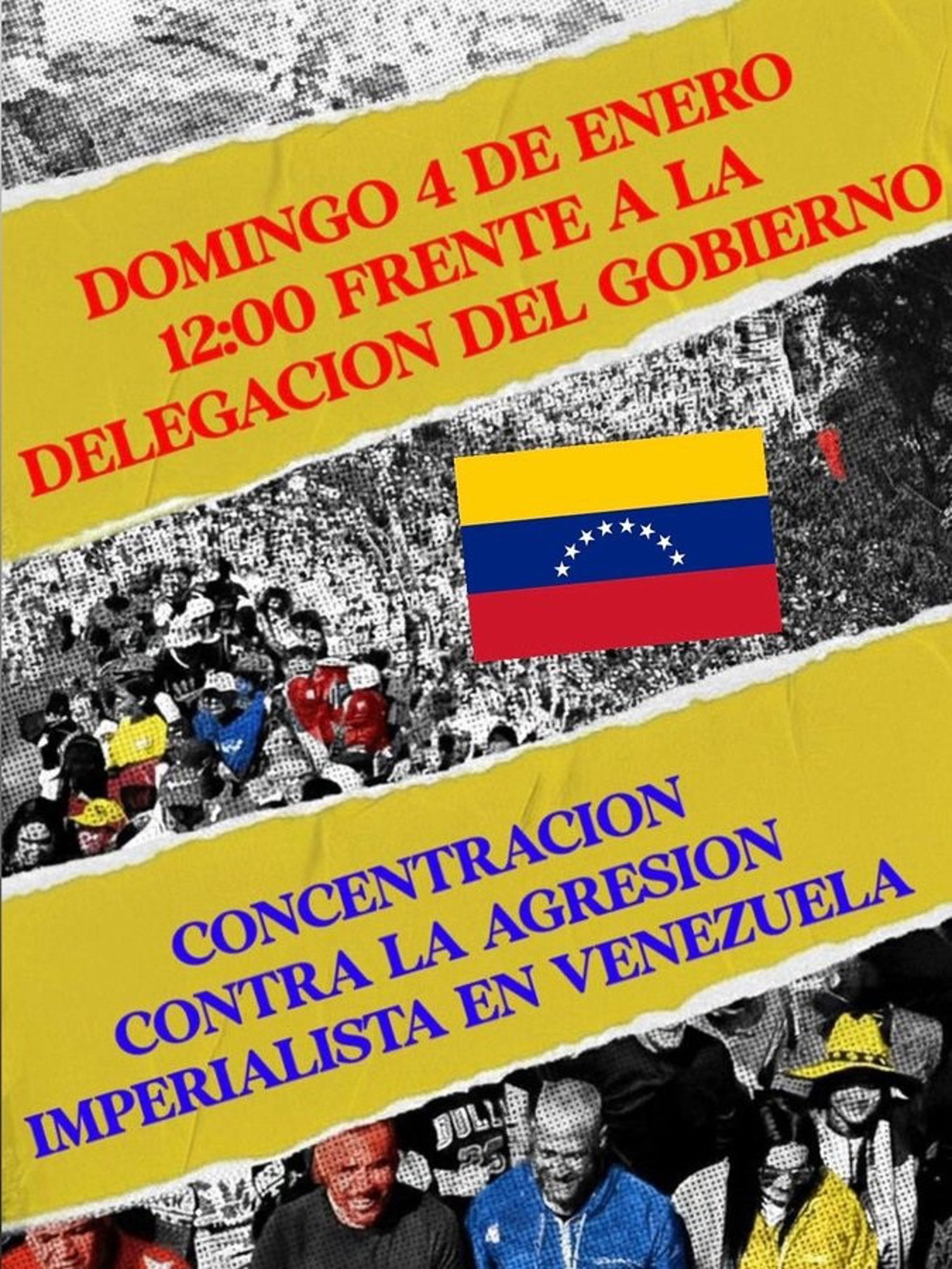 Convocan «de manera urgente» una concentración mañana en Logroño tras los ataquen ocurridos en Venezuela