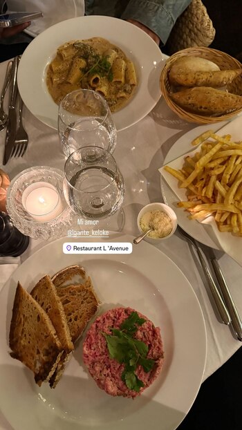 La primera comida de Wanda