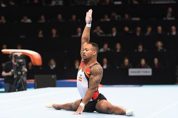 01-07-2021 JJ.OO/Gimnasia.- (Análisis) La gimnasia artística española se aferra al innovador Ray Zapata.
España estará representada en los Juegos Olímpicos de Tokio en la gimnasia únicamente en la modalidad de artística, la única que logró clasificarse de forma exitosa con los equipos masculino y femenino y que se aferra a la figura de Rayderley Zapata para optar a medalla.
ESPAÑA EUROPA MADRID DEPORTES
RFEG