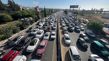 Gobierno libanés confirma desplazamiento de