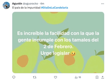 2 de febrero, memes y tamales