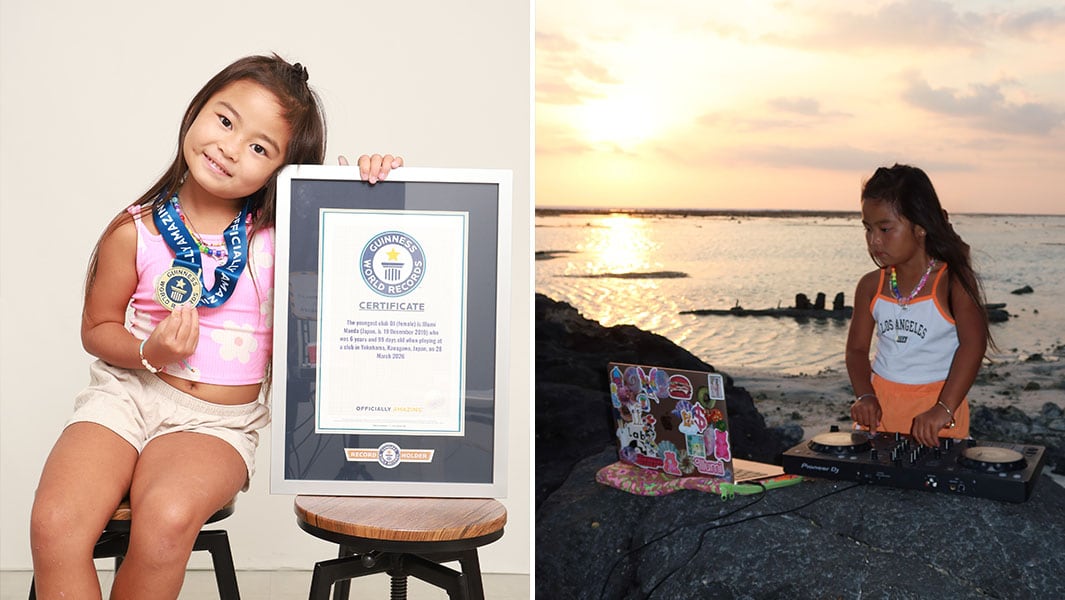 Guinness World Records certificó la marca tras una sesión de más de una hora en un local de Yokohama, Japón (Guinness World Records)