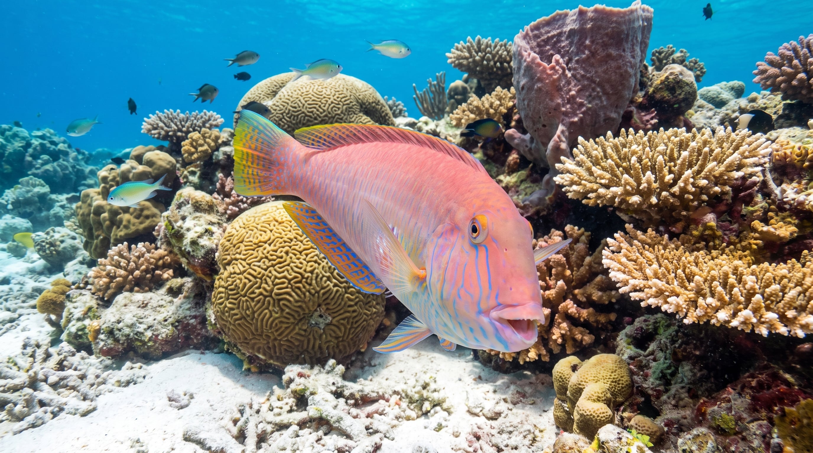 El raor perlado: el pez que cambia de sexo para sobrevivir y la pesca está poniendo en peligro