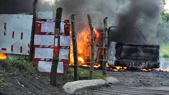 Guatemala: Un conflicto de tierras en Sipacate deja tres vehículos incendiados y una persona herida