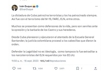 El expresidente le contestó al