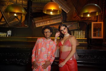 Kalimba y Gala Montes grabaron