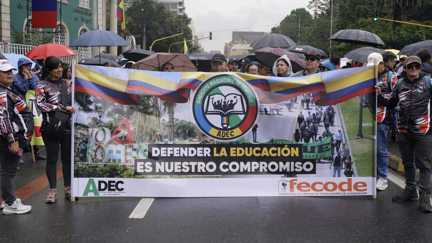 La interrupción de la jornada escolar afecta no solo el aprendizaje, sino también el acceso al principal alimento diario de miles de alumnos - crédito @fecode/X
