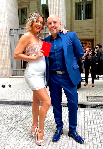 Noelia Marzol casamiento