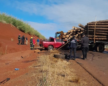 Jonas Cristian Chiluk robó una Toyota Hilux en Campo Viera y escapó por la Ruta Nacional 14 tras agredir a su ex pareja y a su ex suegra