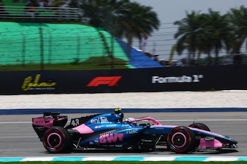 Franco Colapinto cumplió con una prolija labor en Sepang (Photo by Joe Portlock/Getty Images)