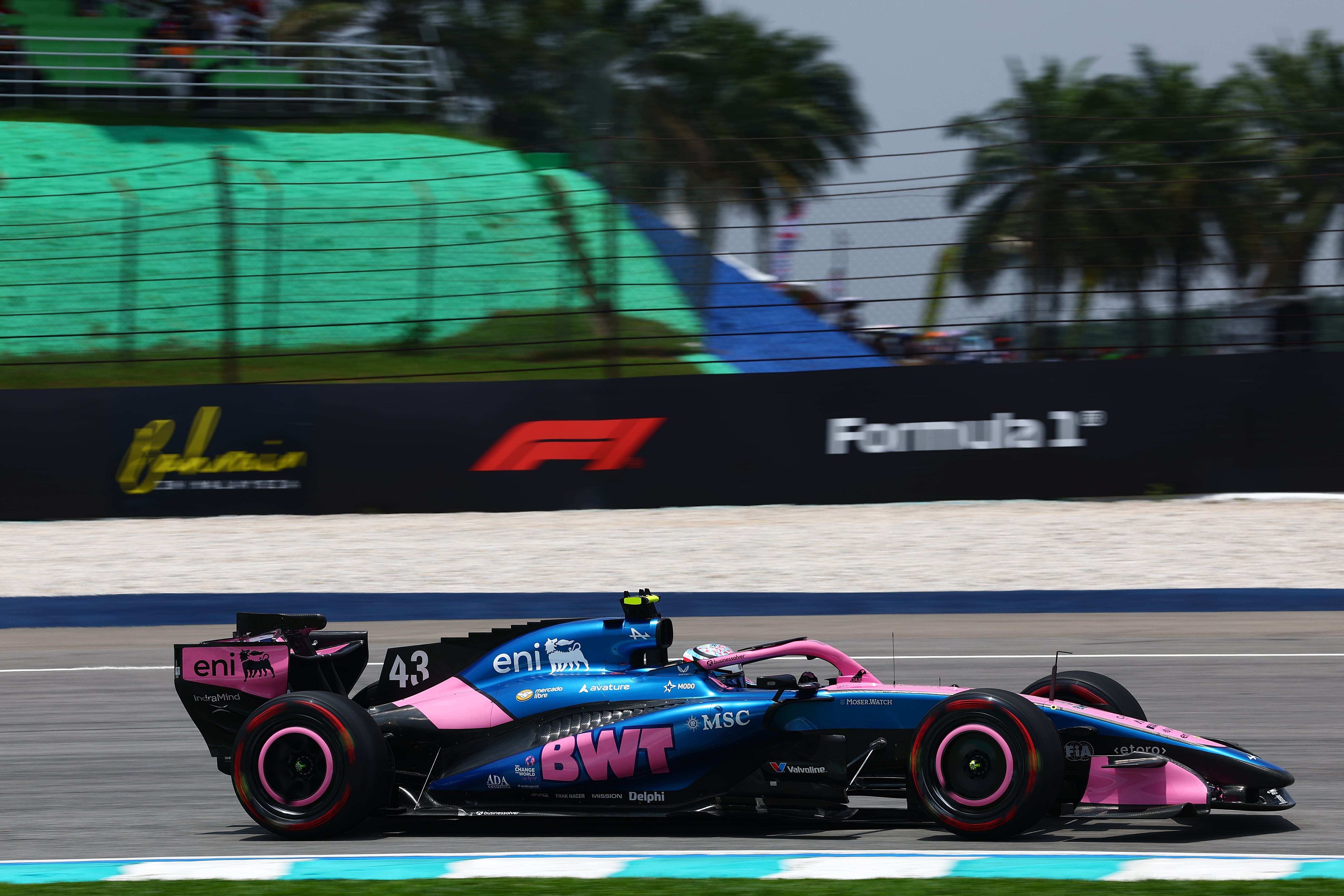 Franco Colapinto cumplió con una prolija labor en Sepang (Photo by Joe Portlock/Getty Images)