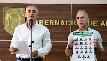 La Operación Cazador Antioquia articula al Ejército Nacional, la Policía Nacional y la Fiscalía para localizar, capturar y judicializar a responsables de la criminalidad en Antioquia - crédito Gobernación de Antioquia