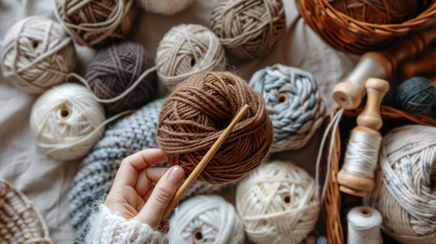 Tejer bufandas, gorros o mitones es una manera de ofrecer abrigo y demostrar dedicación en cada puntada. (Imagen Ilustrativa Infobae)