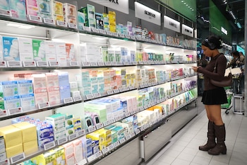 Los pabellones del WTC dispondrán de módulos con marcas internacionales de cosmetología y rutinas de cuidado de la piel.
REUTERS/Kim Hong-Ji