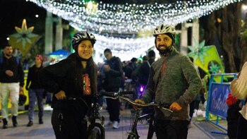 Ciclovía nocturna en Bogotá: las