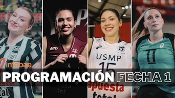 Programación de la fecha 1 de la Liga Peruana de vóley 2026/2027, Fase 1: partidos, horarios y canales TV