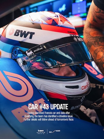 El comunicado de Alpine sobre