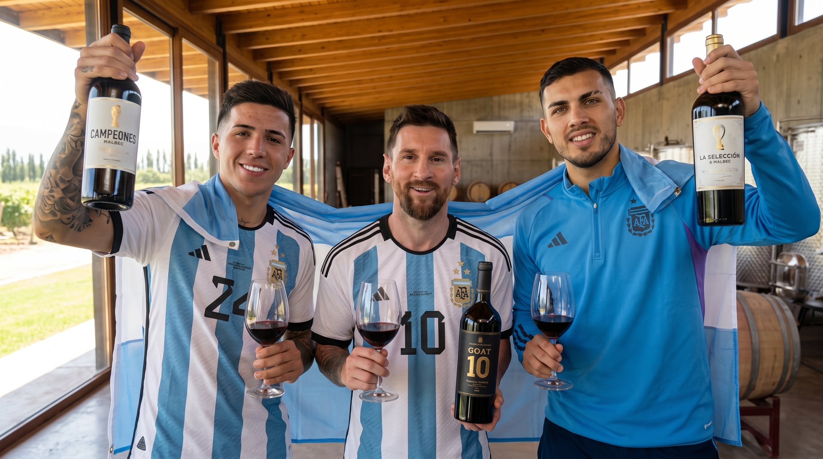 El Malbec ocupa el lugar de estrella indiscutida entre los vinos argentinos, como Messi en la selección nacional (Imagen Ilustrativa Infobae)