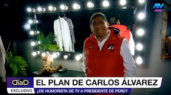Carlos Álvarez se retiraría del humor tras anunciar su candidatura presidencial: “Mi última función”