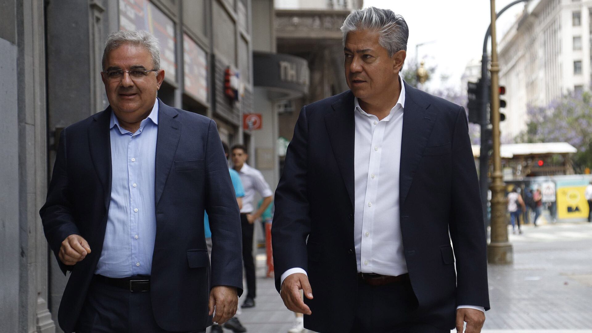 Los gobernadores de Catamarca y Neuquén formaron parte de la reunión en la Casa de Salta (DANIEL VIDES/NA)