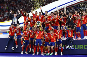 La selección española de fútbol