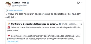 Petro defendió el convenio firmado