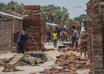 La capital, N'Djamena, está a