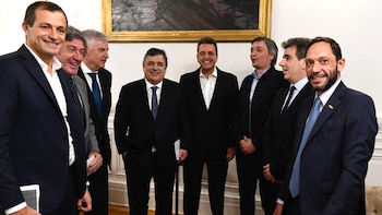 Sergio Massa, Máximo Kirchner y