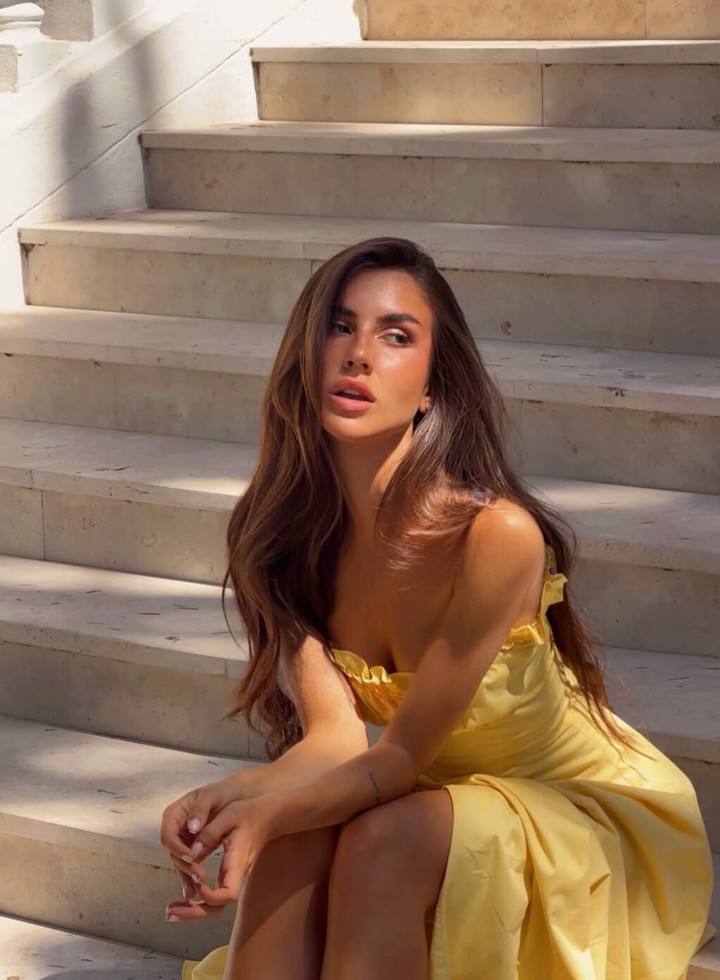 Alexandra Jiménez, la exnovia de Álex Baena (Instagram)
