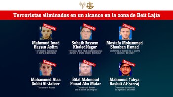 Los terroristas de Hamas abatidos