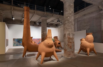 La familia de Gabriel Chaile.