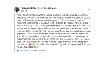 La publicación de la periodista