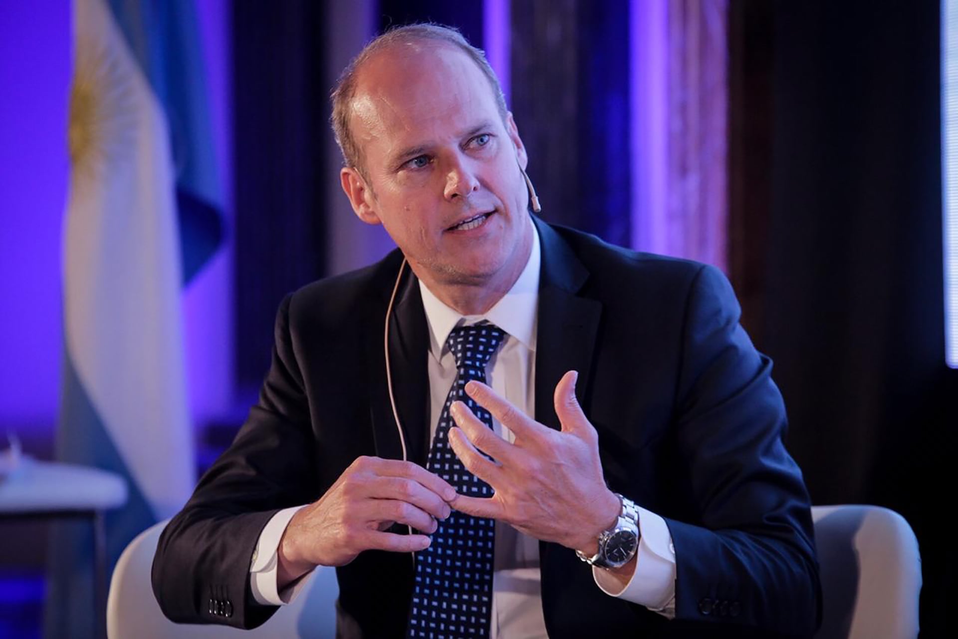 Javier Bolzico, presidente de ADEBA