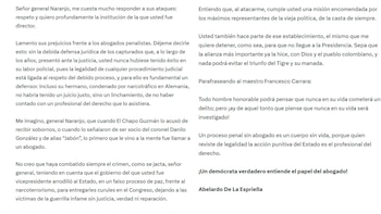 El candidato mencionó el caso