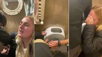 Una joven experimentó dolor y