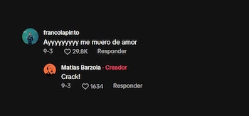 Colapinto responde al video de