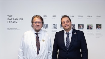 Barraquer firma un acuerdo con