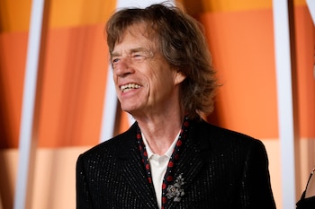 Mick Jagger en marzo de