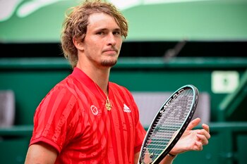 Alexander Zverev. EFE/EPA/SASCHA STEINBACH/Archivo