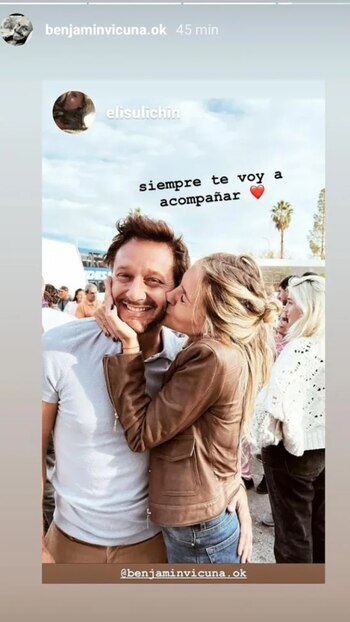 El romántico posteo de Eli